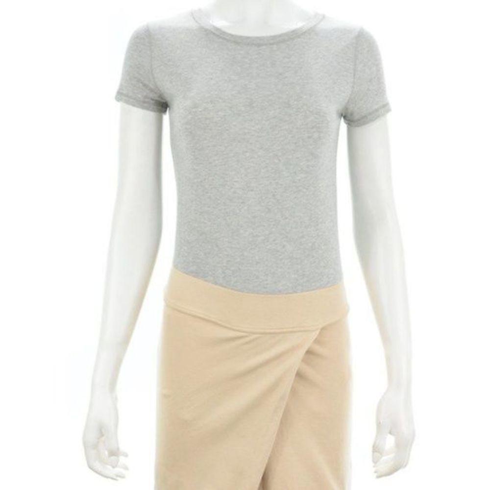 ALPHA Two-Tone Tee Shirt Mini Dress Size Small